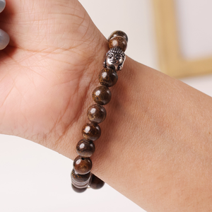 High Quality Bronzite <b>Beads</b> Buddha <b>Bracelet</b> Romantic Gift Fashion Charm Jewelry for <b>Men</b> Women Energy Meditation - Product Image 4