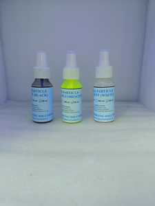 Flacon pulvérisateur de réactifs à petites particules, noir fluorescent, blanc, emballage cosmétique et huiles essentielles 50ml 100ml 250ml - Product Image 3