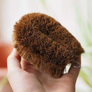 Éponge à récurer en fibre de coco naturelle, brosse à main écologique en fibre de coco, éponge à récurer tawashi - Product Image 6