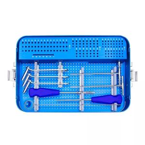 Meilleur prix, haute qualité, certifié CE, ensemble d'instruments à vis canulées manuelles 3.5/4.0/4.5mm, instruments chirurgicaux - Product Image 3