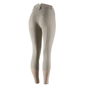 Pantalon d'équitation pour femmes, respirant, léger, extensible dans quatre directions, coupe ajustée, fermeture à cordon, logo brodé - Product Image 3
