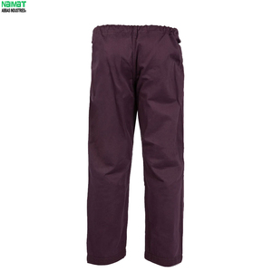 Kimono de judo marron, uniforme d'arts martiaux violet, 100% coton, tenue d'entraînement, veste kimono cousue, pantalon résistant aux déchirures - Product Image 4
