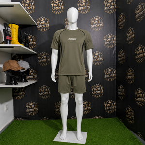Wholesale <b>Men's</b> Sports Running <b>Compression</b> Gym T-<b>Shirt</b> Slim Fit Quick Dry Breathable 180g Jersey High - Product Image 5