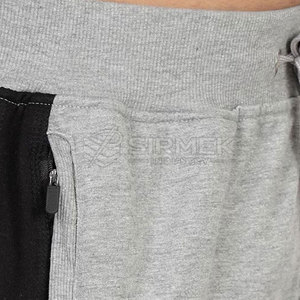 Low MOQ <b>Men</b> Spandex/Polyester <b>Trousers</b> <b>Elastic</b> Waistband Relaxed Fit Breathable Eco-Friendly Fleece Fabric Perfect for Casual - Product Image 4