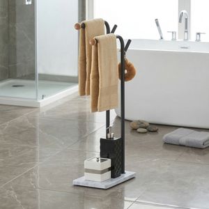 Vente en gros : Porte-serviettes chauffants portables en fonte double, modernes, thermolaqués, pour usage domestique et bricolage, qualité supérieure, en promotion - Product Image 1