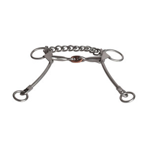 Lame de boulanger islandaise à double articulation, finition mate, avec maillon plat en cuivre, en acier inoxydable, 1,5 pouce, Tough Tack 2026 - Product Image 1