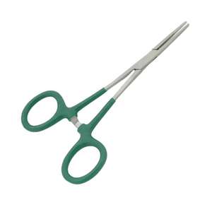 Pince à pêche à la mouche Hosanna Surgical Manual en acier inoxydable noir mat réutilisable pour les amateurs et les professionnels, facile à utiliser - Product Image 2