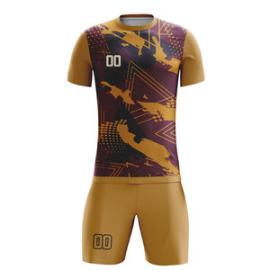 Men Custom Soccer Jersey with Name Number American Football Uniform Youth Soccer Wear <b>Sets</b> 2026 Mesh Football Wear kIt - Product Image 5