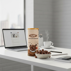 Nueces Makhana Cubiertas de Chocolate 80g, Sin Gluten, Bajas en Grasas, con Sabor Dulce, Altas en Proteínas y Fibra - Product Image 5