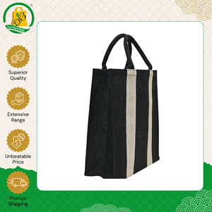 Bolsas de Compra Ecológicas de Yute - Logotipo y Tamaño Personalizados, Bolsas Multiusos Reutilizables de Primera Calidad Hechas en India - Product Image 3