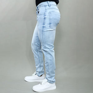 Jeans Gex para Hombre, Corte Regular, Cintura Media, Elásticos, Color Azul Claro, Calidad Premium, Más Vendidos - Product Image 5