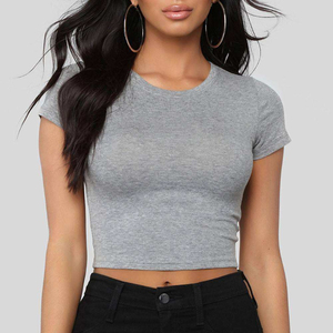 Long Sleeve <b>Crop</b> <b>Top</b> Stretch Fashion Wholesale Supplier Ladies Sleeveless <b>Crop</b> Tank <b>Top</b> Premium Rib Knit Factory Direct - Product Image 4