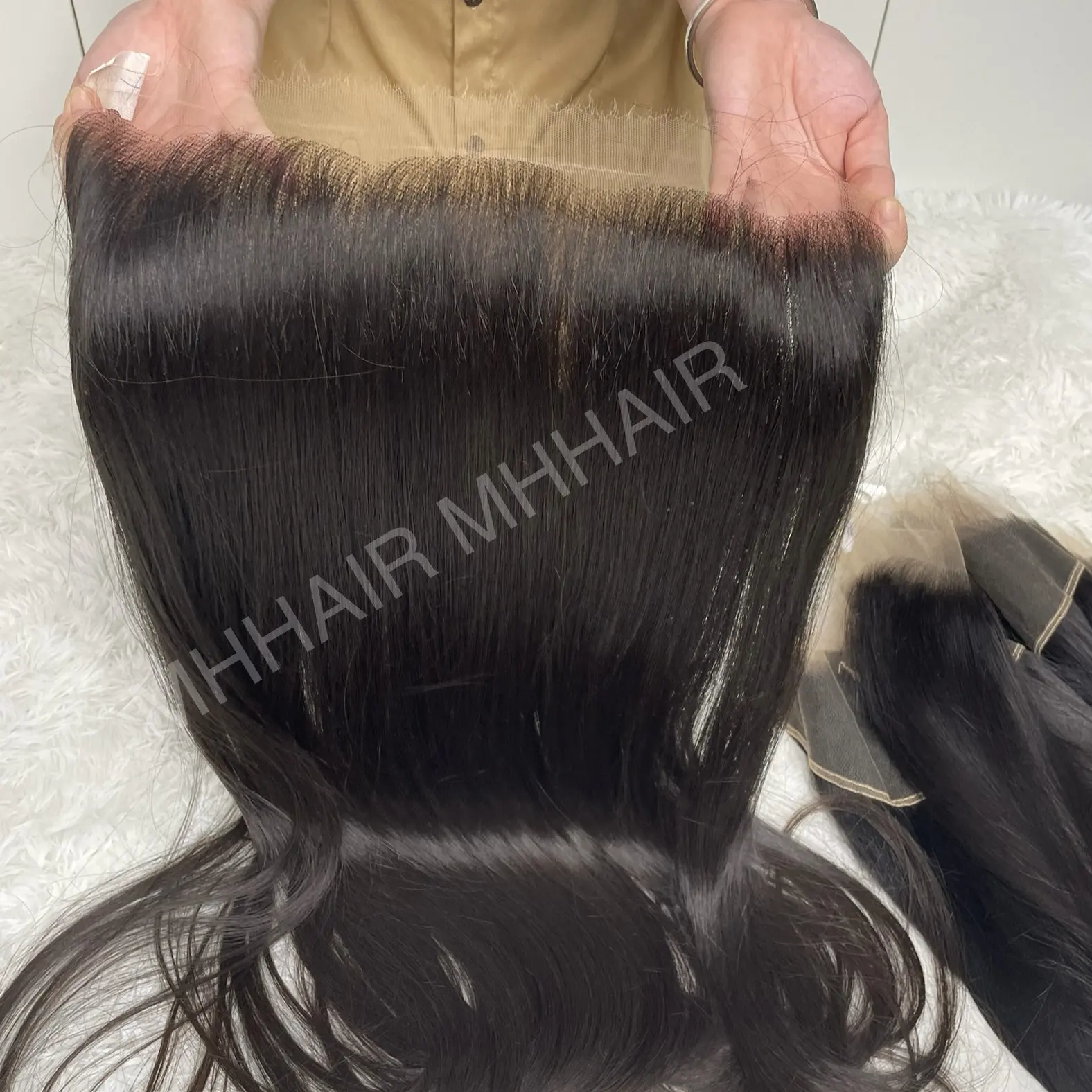 MH TRUST frontal Vietnam Virgin 100% Remy Hair Extensions Raw Skin Weft Style with Natural Vietnamese