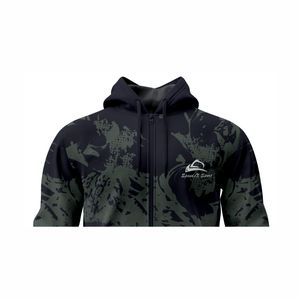 High Performance Men's Hoodies Custom Logo 100% Cotton Winter Waterproof Windproof Zipper Hoodie <b>Boys</b> Regular Fit Streetwear - Product Image 4