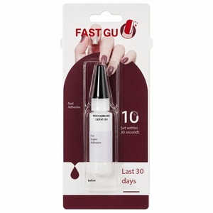 Press on <b>Nails</b> Brush-On <b>Gel</b> Solid Glue & Glue Remover <b>Set</b> with Natural Plant Ingredients - Product Image 3