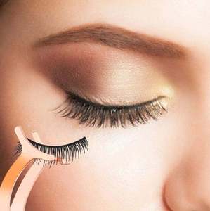 Ensemble de 5 outils applicateurs de cils, applicateur de faux cils, recourbe-cils et kit de coupe-cils en acier inoxydable rose gold - Product Image 6