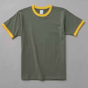 T-shirts décontractés et sportifs pour hommes en jersey 100 % polyester, coupe ajustée, manches courtes, col rond, 180 grammes, personnalisables avec logo, vierges, OEM, vente en gros - Product Image 2