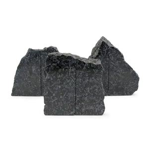 Porte-livres en jaspe indigo gabbro de haute qualité, pierre naturelle brute, minéraux, cristal, pour décoration, vente en gros - Product Image 5