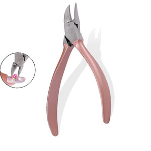 Cortador Diagonal de Acero Inoxidable, Tijeras de Corte, Alicates para Desmontar Brocas, Herramientas para Cortar Alambres, Removedor de Uñas y Diamantes de Imitación, Alicates de Belleza - Product Image 1