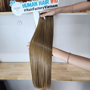 GUGU HAIR Cabello Humano Virgen Vietnamita 100% Natural, Doble Trama, Extensiones para Trenzas, 100g - Product Image 2