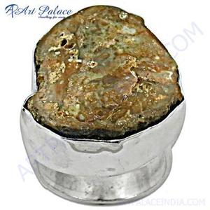 Nouvelle arrivée Jasper Gemstone Bague en argent - Product Image 1