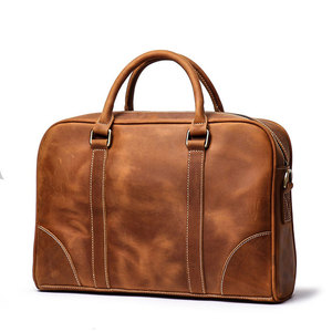Work & Business Use Genuine <b>Leather</b> Casual <b>Laptop</b> <b>Bag</b>-Durable Office Carry with Secure Storage & Easy Access - Product Image 1