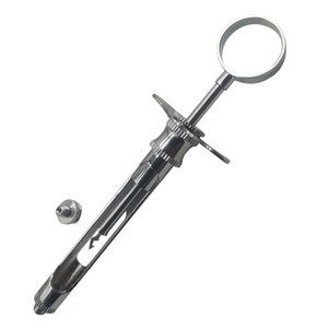 Manual Dental <b>Syringe</b> Reusable Medical German Stainless Steel Sterile Curved Tip <b>Needle</b> CE Certified - Product Image 3