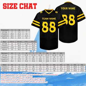 เสื้อฟุตบอลอเมริกันคุณภาพสูง ผลิตจากผ้าโพลีเอสเตอร์ 100% ระบายอากาศได้ดี สำหรับผู้ชายไซส์ใหญ่ รับผลิตตามแบบ - Product Image 6