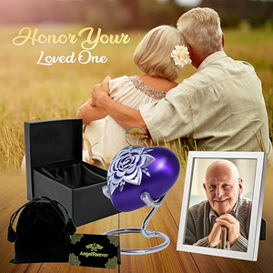 Modern Funeral Metal Urn with Secure Closure Stainless Steel Ashes Urn for Adults Elegant <b>Memorial</b> Metal Urn Supplier Metal - Product Image 5