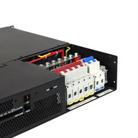 BVITTECH 100A 48Vdc monophasé 2U 19 pouces montage en rack Telecom Data Center 220V entrée 48V sortie système d'alimentation à découpage