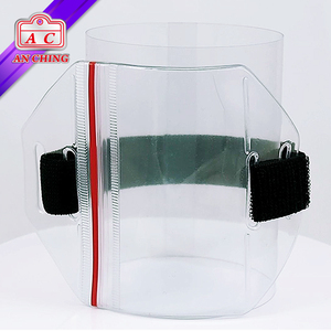 Horizontal PVC <b>Badge</b> Armband Convenient ID <b>Holder</b> <b>Accessory</b> - Product Image 4