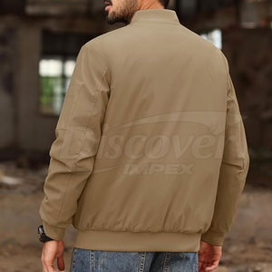 Chaqueta Bomber para Hombre, Estilo Moderno 2026, Invierno, Cálida, Hecha a Medida, Venta al Por Mayor, Chaquetas Bomber para Hombre de Alta Calidad - Product Image 4