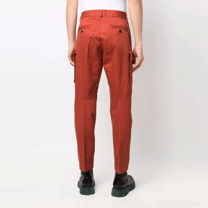 Pantalons cargo légers et respirants personnalisés pour hommes, pantalons de jogging en coton, pantalons de travail multi-poches - Product Image 3