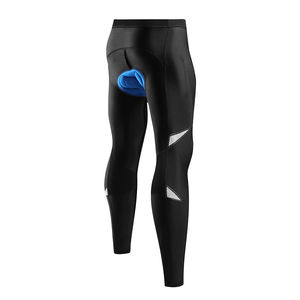 Leggings de compression thermosensibles personnalisés pour hommes, pour l'entraînement, le yoga, la gym, le sport et le jogging, avec taille ajustée - Product Image 2