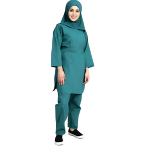 <b>Top</b> Quality Adult Wear <b>Scrub</b> Suits for Sale Pakistan Made Hospital Doctor Nursing Women <b>Scrub</b> <b>Top</b> Quality Adult Wear <b>Scrub</b> - Product Image 3