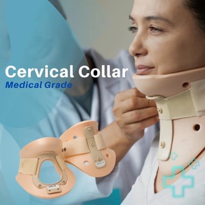 Collier cervical de rééducation de massage de soutien flexible de cou de protection professionnelle médicale unisexe - Product Image 2