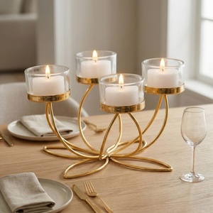 arched <b>candle</b> holder spiral <b>candle</b> holder <b>twisted</b> metal <b>candle</b> holder ring <b>candle</b> holder loop design <b>candle</b> holder orb <b>candle</b> - Product Image 4