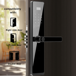 Vente chaude facile à installer serrure à empreintes digitales Tuya serrure de porte numérique intelligente électronique pour appartement à la maison - Product Image 2