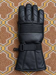 Stock Wholesale Custom Genuine <b>Leather</b> Touchscreen Motorcycle <b>Gloves</b> <b>Men</b> Winter Thermal Insulated Windproof Biker <b>Gloves</b> - Product Image 4