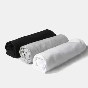 T-shirt en coton noir personnalisé pour homme, manches courtes, style streetwear, imprimé graphique, coupe classique, col rond, jersey, avec faible MOQ - Product Image 4