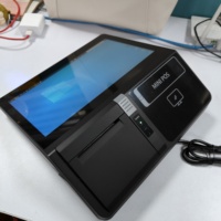 Высокое качество 80 мм Принтер POS 11,6 дюймов сенсорный монитор Android планшетный терминал с Wi-Fi NFC QR сканер штрих-кодов
