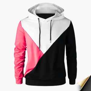 Sudaderas con Capucha de Algodón de Alta Calidad al por Mayor, Sudaderas Extra Grandes con Cuello Redondo y Logotipo Personalizado para Hombre - Product Image 3