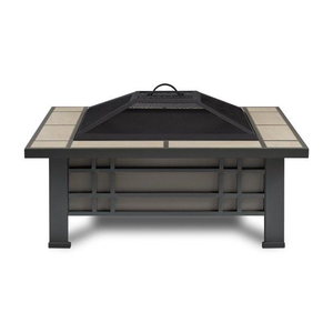 Brasero Moderno de Hierro Negro con Soporte para Hotel, Bar, Restaurante, Calefacción Exterior, Ecológico, Estilo Indio Antiguo - Product Image 3