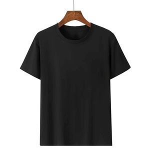 เสื้อยืดลำลองแขนสั้นผู้ชายไซส์ใหญ่ ผ้าฝ้ายแท้ 180 GSM ปักโลโก้ตามสั่ง ราคาโรงงานบังกลาเทศจีน รับผลิตแบบ OEM - Product Image 3