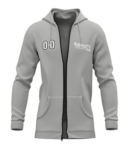 Sudadera con cremallera completa para hombre, sudadera deportiva informal con capucha con cordón, ropa de abrigo cómoda de invierno - Product Image 6