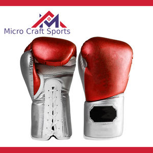 Gants de boxe professionnels disponibles en PU et cuir, fabricant d'équipements et de gants de boxe sur mesure, Sialkot, Pakistan - Product Image 5