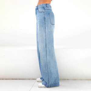 Jeans de Boutique de Moda Femenina Premium, Pantalones de Mezclilla Elástica de Alta Calidad, Diseño Personalizado, Venta al Por Mayor - Product Image 2