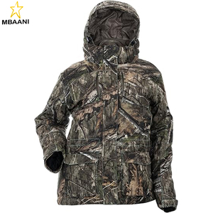 Outerwear Women's 3-in-1 Hunting Jacket - Waterproof, Insulated, Camo, Blaze, with Zip in <b>Fleece</b> <b>Liner</b> - Product Image 1