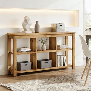 <b>Console</b> <b>Table</b> with <b>Storage</b> Space for Use As a Sofa <b>Table</b> Entrance <b>Table</b> or Foyer <b>Table</b> - Product Image 4