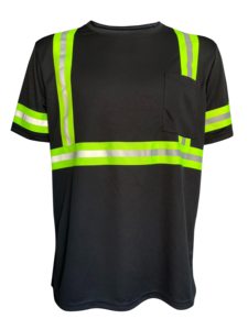 Camiseta de Manga Corta Transpirable para Hombre, Camiseta Reflectante para Electricistas y Mecánicos, Tejido Elástico, Camiseta para la Temporada de Verano - Product Image 1